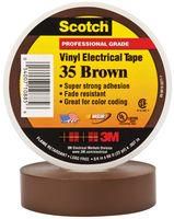 TAPE, INSULATION, PVC, BROWN 0.75INX66FT