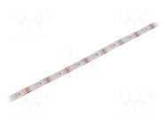 Programmable LED tape; RGB; 5050; LED/m: 30; 10mm; IP65; 140°; 9W/m WORLDSEMI