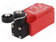 Limit switch; lever R 26mm, plastic roller Ø17,5mm; NO + NC; 5A HIGHLY ELECTRIC