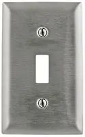 WALL PLATE, 1 GANG, 1 TOGGLE, SST