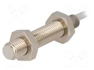 Sensor: inductive; OUT: PNP / NC; 0÷1.5mm; 10÷30VDC; M8; 2m; IP67 SELS