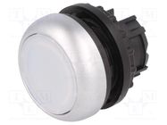 Switch: push-button; 22mm; Stabl.pos: 2; white; M22-FLED,M22-LED EATON ELECTRIC