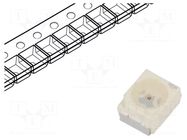 LED; yellow; SMD; 3528,PLCC2; 30÷60mlm; 9÷22.4mcd; 1.7÷2.2VDC; 120° ams OSRAM