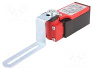 Safety switch: key operated; PSP; NC x2; IP65; plastic; black,red POKÓJ