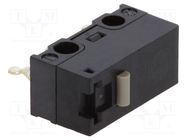 Microswitch SNAP ACTION; 1A/125VAC; 0.1A/30VDC; without lever OMRON Electronic Components