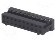Connector: wire-wire/PCB; plug; female; PIN: 20; SignalBee; 2mm HIROSE