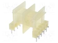 Coil former: with pins; plastic; No.of term: 10; Poles number: 2 WEISSER