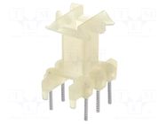 Coil former: with pins; plastic; No.of term: 6; Poles number: 1 WEISSER