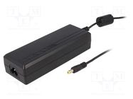 Power supply: switched-mode; 24VDC; 5A; Out: 5,5/2,1; 120W; 0÷40°C SUNNY
