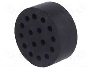 Insert for gland; 6mm; M50; IP54; NBR caoutchouc; Holes no: 16 LAPP