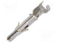Contact; male; Universal MATE-N-LOK; brass; tinned; 0.5÷2mm2; bulk TE Connectivity