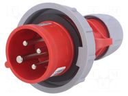 Connector: AC supply 3-phase; plug; male; 16A; 400VAC; Shark; IP67 PCE