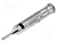 Tip; conical sloped; 3mm; for gas soldering iron WELLER
