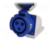 Connector: AC supply; socket; female; 32A; 230VAC; IEC 60309; IP67 PCE