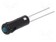 Indicator: LED; prominent; blue; Ø5.2mm; IP40; for PCB; ØLED: 3mm SIGNAL-CONSTRUCT
