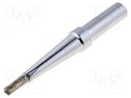 Tip; chisel; 2x1mm; for  soldering iron; WEL.LR-21,WEL.WEP70 WELLER