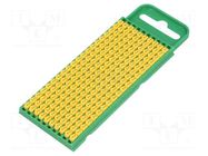 Markers; Marking: Z; 0.8÷2.2mm; polyamide; yellow; -40÷85°C; WIC HELLERMANNTYTON