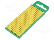 Markers; Marking: L; 0.8÷2.2mm; polyamide; yellow; -40÷85°C; WIC HELLERMANNTYTON