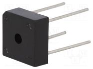 Bridge rectifier: single-phase; Urmax: 400V; If: 10A; Ifsm: 135A DIOTEC SEMICONDUCTOR