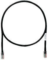 PATCH CORD, CAT5E, UTP, BLACK, 4FT