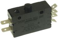 MICROSWITCH, PIN PLUNGER, DPDT 20A 250V