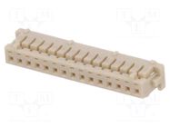 Connector: wire-board; plug; female; PIN: 15; SignalBee; straight HIROSE