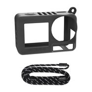 Sunnylife OA5-BHT885-D silicone case with strap for ACTION 5 PRO (black), Sunnylife