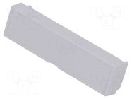 Terminal cover; w/o holes; grey ITALTRONIC