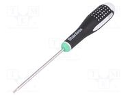 Screwdriver; Torx®; TX20; Blade length: 100mm; Overall len: 222mm BAHCO