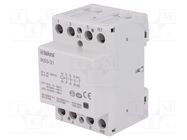 Contactor: 4-pole installation; 63A; 24VAC,24VDC; NC + NO x3 ISKRA