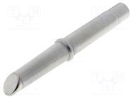 Tip; conical sloped; 7mm; for  soldering iron; WEL.PROFIKIT100 WELLER