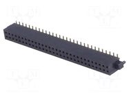 Connector: pin strips; socket; female; PIN: 60; vertical; SMT; 2x30 NINIGI