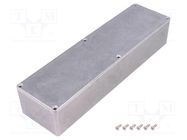 Enclosure: multipurpose; X: 70mm; Y: 254mm; Z: 51mm; 1590; aluminium HAMMOND