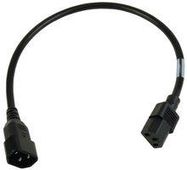 UNIVERSAL JUMPER CORD, C13 TO C14, 2M, 10A, BLACK