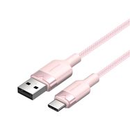 USB 2.0 A to USB-C 3A cable Vention CTNPH 2M (pink), Vention