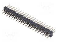 Connector: pin strips; pin header; male; PIN: 40; straight; THT; 2mm CONNFLY