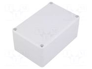 Enclosure: multipurpose; X: 78mm; Y: 118mm; Z: 54mm; polystyrene KRADEX