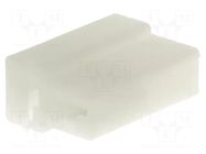 Terminals cover; female; ways: 2; natural; FASTIN-FASTON TE Connectivity