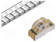LED; green; SMD; 0603; 18÷52mcd; 2.1÷2.6VDC; 1.6x1x0.6mm; 155°; 20mA BROADCOM (AVAGO)
