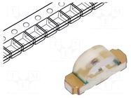 LED; amber; SMD; 1206; 28.5÷95mcd; 1.9÷2.4VDC; 3.2x1.5x1mm; 130° BROADCOM (AVAGO)