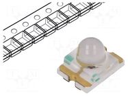 LED; amber; SMD; 1210; 180÷285mcd; 2÷2.4VDC; 3.2x2.4x2.4mm; 15° BROADCOM (AVAGO)