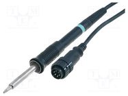 Soldering iron: with htg elem; 80W; for soldering station WELLER