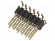 Connector: pin strips; pin header; male; PIN: 12; vertical; SMT CONNFLY