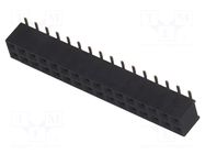 Connector: pin strips; socket; female; PIN: 32; vertical; SMT; 2mm NINIGI