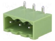 Connector: pluggable terminal block; socket; male; 15A; 300V; THT XINYA