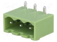 Connector: pluggable terminal block; socket; male; 15A; 300V; THT XINYA