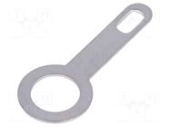 Tip: solder lug ring; 0.5mm; M6; Ø: 6.4mm; screw; Overall len: 25mm OSTERRATH