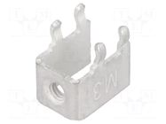 Terminal: screw terminal; screwless; THT,screw terminal; brass FIX&FASTEN
