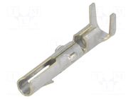 Contact; female; CMNL; brass; tinned; 1÷2.5mm2; crimped; for cable TE Connectivity