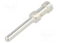Contact; male; copper alloy; silver plated; 2.5mm2; crimped; 16A HARTING